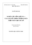 Tóm tắt Luận án tiến sĩ Y học: Nghiên cứu nồng độ TNF- α và Il-6 huyết tương ở bệnh nhân thận nhân tạo chu kỳ