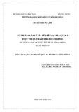 Tóm tắt Luận văn Thạc sĩ Quản lý đô thị và công trình: Giải pháp quản lý vỉa hè trên địa bàn Quận 3 trực thuộc thành phố Hồ Chí Minh