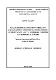 Abstract of Medical Phd thesis: Research effectiveness of postoperative pain management of continuous wound infusion levobupivacaine 0.2% via multi-hole catheter after abdominal surgery