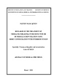 Abstract of Medical PhD thesis: Research on the treatment of thoracolumbar fracture denis type IIB by pedicle screw fixation using short configuration with interbody fusion