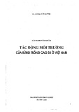 Sách chuyên khảo Tác động môi trường của rừng trồng cao su ở Việt Nam - TS. Vương Văn Quỳnh