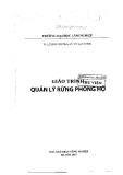 Giáo trình Quản lý rừng phòng hộ: Phần 1 - ĐH Lâm Nghiệp