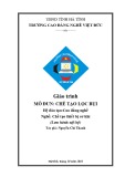 Giáo trình Chế tạo lọc bụi (Nghề: Chế tạo thiết bị cơ khí) - CĐ Nghề Việt Đức, Hà Tĩnh