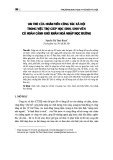 Vai trò của nhân viên công tác xã hội trong việc trợ giúp học sinh, sinh viên có hoàn cảnh khó khăn hòa nhập học đường