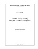 Luận án Tiến sĩ Kỹ thuật: Khai phá dữ liệu tuần tự để dự đoán hành vi truy cập Web