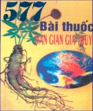 Tổng hợp các bài thuốc dân gian