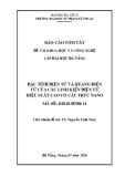 Báo cáo tóm tắt đề tài khoa học và công nghệ cấp ĐH: Đặc tính điện tử và quang điện tử của các linh kiện điện tử hiệu suất cao có cấu trúc nano