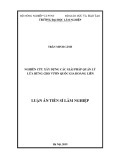 Luận án Tiến sĩ Lâm nghiệp: Nghiên cứu xây dựng các giải pháp quản lý lửa rừng cho Vườn Quốc gia Hoàng Liên