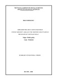 Summary of Doctoral thesis Public policy: Implementing education policies in ethnic minority areas in the northen mountainous provinces of Vietnam today