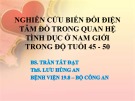 Bài giảng Nghiên cứu biến đổi điện tâm đồ trong quan hệ tình dục ở nam giới trong độ tuổi 45-50