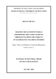 Summary of Doctoral Thesis Educational Science: Training metacognitive skills for Primary Education students through teaching the subjects of Mathematics Teaching Methods