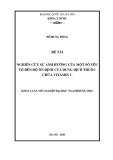 Khóa luận tốt nghiệp đại học ngành Dược học: Nghiên cứu sự ảnh hưởng của một số yếu tố đến độ ổn định của dung dịch thuốc chứa Vitamin C