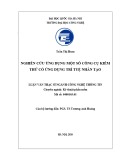 Luận văn Thạc sĩ Công nghệ thông tin: Nghiên cứu ứng dụng một số công cụ kiểm thử có ứng dụng trí tuệ nhân tạo