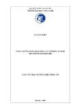 Luận văn Thạc sĩ Công nghệ thông tin: Nâng cấp ứng dụng khai thác các lỗ hổng an ninh Metasploit Framework