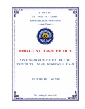 Khóa luận tốt nghiệp Tài chính Ngân hàng: Xây dựng danh mục đầu tư hiệu quả trên thị trường chứng khoán Việt Nam