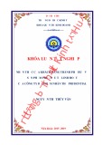 Khóa luận tốt nghiệp Quản trị kinh doanh: Nhận thức của khách hàng thành phố Huế về sản phẩm Pru - đầu tư linh hoạt của công ty bảo hiểm nhân thọ PRUDENTIAL