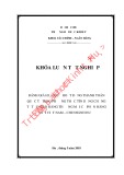 Khóa luận tốt nghiệp Tài chính Ngân hàng: Đánh giá hiệu quả hoạt động thanh toán quốc tế theo phương thức tín dụng chứng từ tại Ngân hàng Thương mại Cổ phần Hàng Hải Việt Nam - Chi nhánh Huế