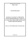 Khóa luận tốt nghiệp Dược học: Đánh giá tác dụng ức chế enzym Acetylcholinesterase in vitro của các phân đoạn dịch chiết Hoàng liên (Coptis chinensis Franch)