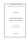 Luận văn Thạc sĩ Ngôn ngữ học: Một số tín hiệu thẩm mĩ trong ca dao Việt Nam