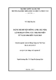 Luận văn Thạc sĩ Lịch sử: Đảng bộ huyện Đông Anh (Hà Nội) lãnh đạo công tác thanh niên từ năm 1996 đến năm 2013