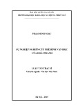 Luận văn Thạc sĩ Văn học Việt Nam: Sự nghiệp nghiên cứu, phê bình văn học của Hoài Thanh