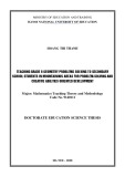 Doctorate Education Science Thesis: Teaching grade 8 geometry problems solving to secondary school students in mountainous areas for problem-solving and creative oriented development