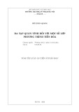 Tóm tắt Luận án Tiến sĩ Toán học: Đa tạp quán tính đối với một số lớp phương trình tiến hóa