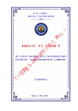 Khóa luận tốt nghiệp Quản trị kinh doanh: Quản trị rủi ro tín dụng tại Ngân hàng Thương mại cổ phần Sài Gòn Thương Tín- Chi nhánh Thừa Thiên Huế