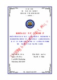 Khóa luận tốt nghiệp Quản trị kinh doanh: Phân tích tác động của các nhân tố thành phần Marketing Mix đến sự hài lòng của khách hàng đối với sản phẩm đồng phục của công ty TNHH Thương hiệu và đồng phục LION