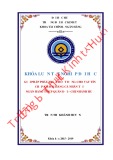 Khóa luận tốt nghiệp Tài chính Ngân hàng: Giải pháp phát triển hoạt động cho vay tín chấp khách hàng cá nhân tại ngân hàng TMCP Quân đội - chi nhánh Huế