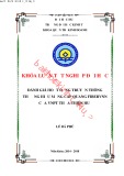 Khóa luận tốt nghiệp Quản trị kinh doanh: Đánh giá hoạt động truyền thông thương hiệu mạng cáp quang Fibervnn của VNPT Thừa Thiên Huế