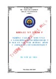 Khóa luận tốt nghiệp Quản trị kinh doanh: Nghiên cứu giá trị cảm nhận và sự sẵn sàng đóng góp tài chính cho hoạt động bảo tồn quần thể di tích cố đô Huế của khách du lịch và doanh nghiệp