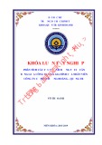 Khóa luận tốt nghiệp Quản trị kinh doanh: Phân tích các yếu tố ảnh hưởng tới sự cân bằng giữa công việc và cuộc sống gia đình của nhân viên Công ty Cổ phần Hương Hoàng - Quảng Trị