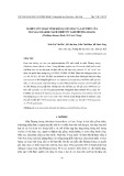 Nghiên cứu hoạt tính kháng oxy hóa và cấu trúc của polysaccharide tách chiết từ nấm Thượng hoàng (Phellinus linteus (Berk. Et Curt.) Teng)