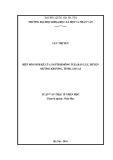 Luận văn Thạc sĩ Nhân học: Biến đổi sinh kế của người Hmông ở xã Bản Lầu, huyện Mường Khương, tỉnh Lào Cai