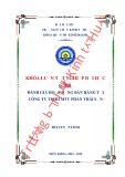 Khóa luận tốt nghiệp Quản trị kinh doanh: Đánh giá hoạt động bán hàng tại Công ty TNHH MTV Phan Thái Sơn