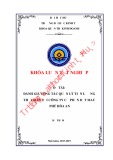 Khóa luận tốt nghiệp Quản trị kinh doanh: Đánh giá công tác quản lý tiền lương thời gian tại Công ty Cổ phần Dệt May Phú Hòa An