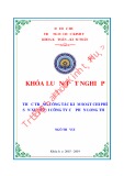 Khóa luận tốt nghiệp Kế toán-Kiểm toán: Thực trạng công tác kiểm soát chi phí sản xuất tại công ty cổ phần Long Thọ