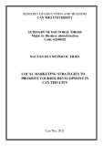 Summary of Doctoral thesis Business administration: Local marketing strategies to promote tourism development in Can Tho city