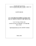 Luận văn Thạc sĩ Khoa học: Các giải pháp bảo hiểm tài liệu giấy tại các Trung tâm Lưu trữ Quốc gia