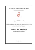 Luận văn Thạc sĩ Kỹ thuật: Nghiên cứu khai phá dữ liệu trong quản lý rủi ro tín dụng ngân hàng