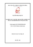 Tóm tắt Luận văn Thạc sĩ: Tạo động lực cho người lao động tại Trung tâm kinh doanh VNPT Quảng Trị