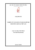 Luận văn Thạc sĩ Kỹ thuật: Nghiên cứu xây dựng ứng dụng hỗ trợ khách du lịch tại Việt Nam