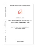 Luận văn Thạc sĩ Quản trị Kinh doanh: Phát triển dịch vụ Đa phương tiện của VNPT tại địa bàn tỉnh Bắc Ninh