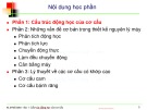 Bài giảng Nguyên lý máy: Bài 1 - TS. Nguyễn Xuân Hạ