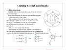 Bài giảng Mạch điện tử - Chương 4: Mạch điện ba pha