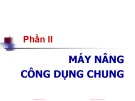 Bài giảng Máy nâng chuyển: Chương 7 - Trịnh Đồng Tính