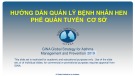 Bài giảng Hướng dẫn quản lý bệnh nhân hen phế quản tuyến cơ sở