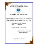 Luận văn Thạc sĩ Kinh tế: Độ biến động vượt trội và tỷ suất sinh lợi cổ phiếu – Bằng chứng tại Việt Nam