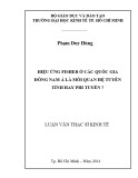 Luận văn Thạc sĩ Tài chính ngân hàng: Hiệu ứng Fisher ở các quốc gia Đông Nam Á là mối quan hệ tuyến tính hay phi tuyến